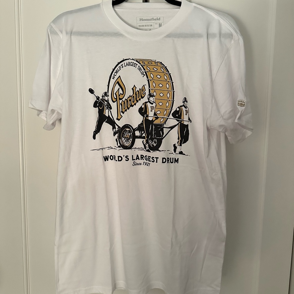 White Purdue Homefield T-Shirt - NWOT